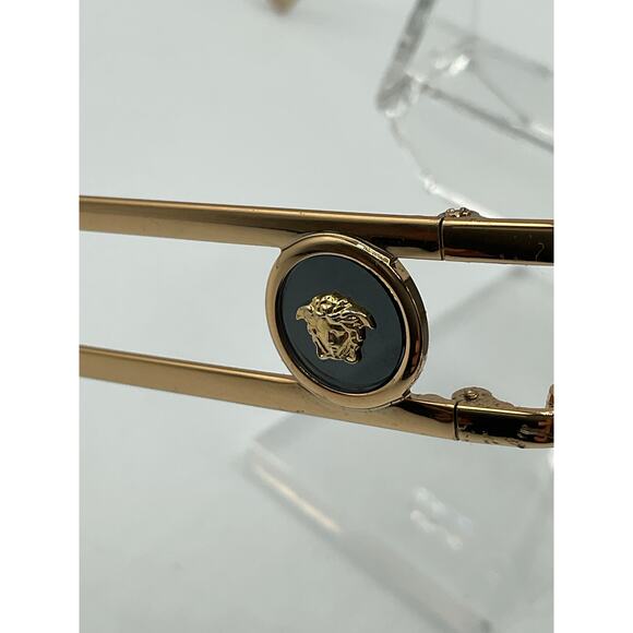 Versace Sunglasses with case- Black/Gold - Picture 8 of 14